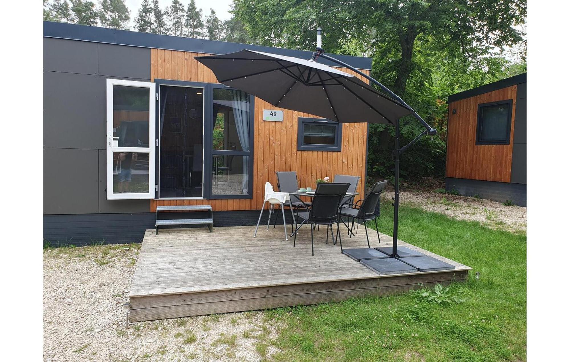 Tiny Haus 49 Am Brombachsee Pleinfeld Esterno foto
